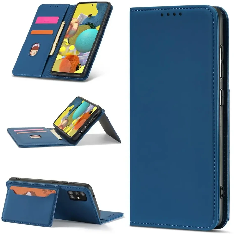 Dėklas „Fusion Accessories“ „Magnetinė kortelė Galaxy A34 5G“ Mėlyna