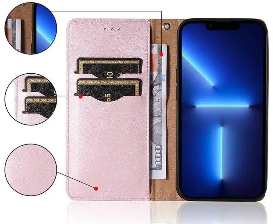 „Fusion Accessories“ „Fusion Magnet“ telefono dėklas su dirželiu, skirtas „Samsung Galaxy A23 5G“ (A236), rožinis