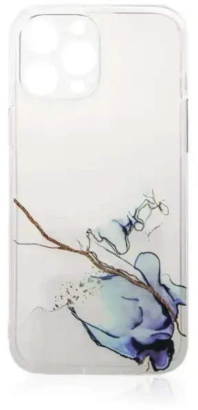 „Fusion Accessories“ „Fusion Marble“ telefono dėklas, skirtas „Samsung Galaxy A53 5G“ (A536), mėlynas (dizaino marmuras)