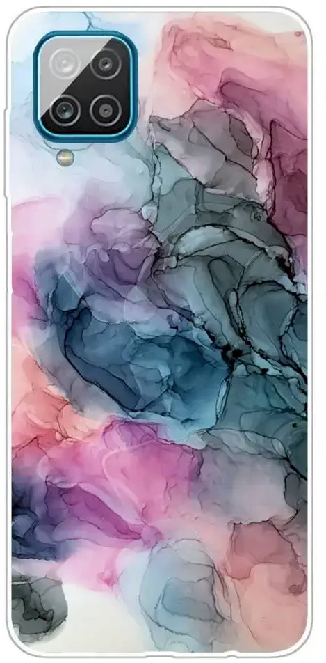 Fusion Accessories Fusion marble silikoninis dėklas Samsung A125 Galaxy A12 (dizainas h)