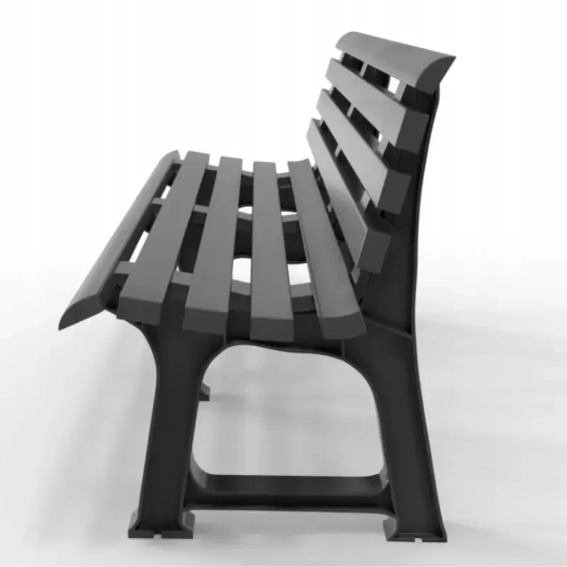 Bica Garden bench Olimpia 150x53x77cm pilkas