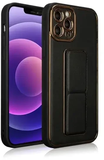 „Fusion Accessories“ „Fusion“ naujas telefono dėklas su stovu, skirtas „Samsung Galaxy A53 5G“ (A536), juodas