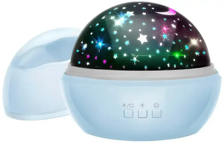 „Fusion Accessories“ naktinė lempa su projektoriumi „Mėlynas“