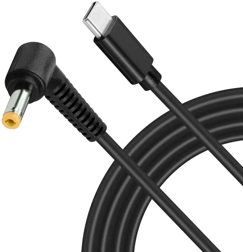 Fusion Accessories USB kabelis HP USB-C -> 4.8 x 1.7mm | 18.5V-20V | 100W | 1.8 m