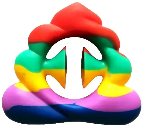 Fusion Accessories Fusion Pluk Pluk antistresinis žaislas kaka