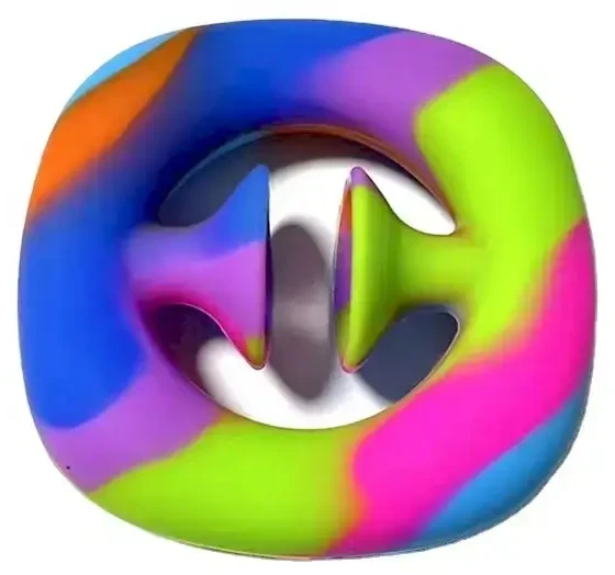 Fusion Accessories Fusion Pluk Pluk antistresinis žaislas vaivorykštė
