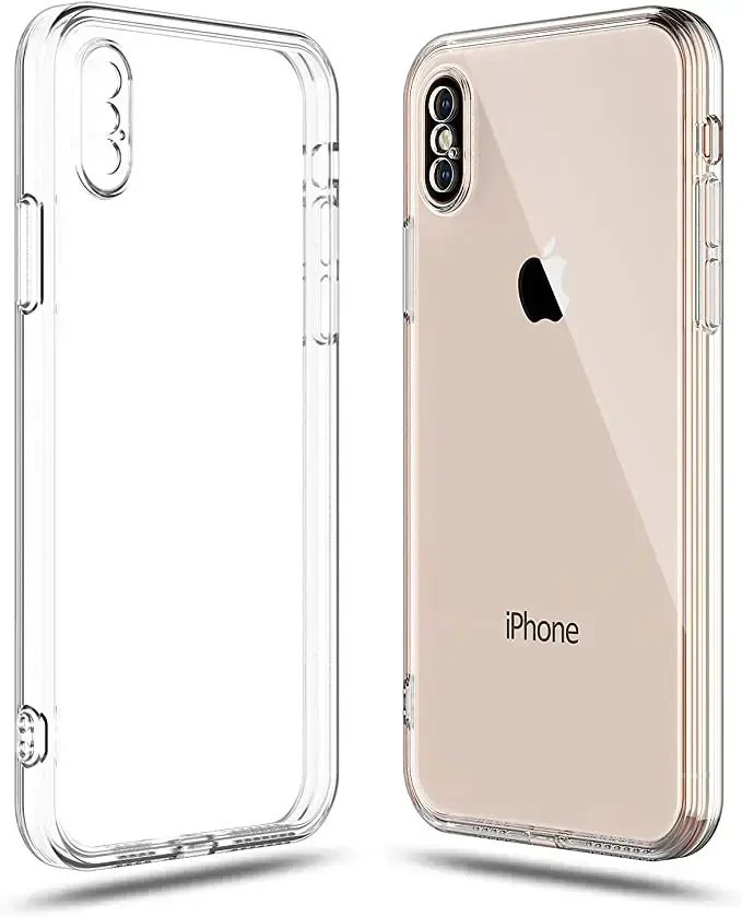 Fusion Accessories Fusion Precise galinis dėklas 2mm apsauginis silikoninis dėklas skirtas Apple iPhone XS Max skaidrus
