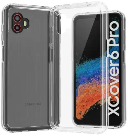 Fusion Accessories Fusion Precise galinis dėklas 2mm apsauginis silikoninis dėklas skirtas Samsung G736 Galaxy Xcover 6 Pro skaidrus