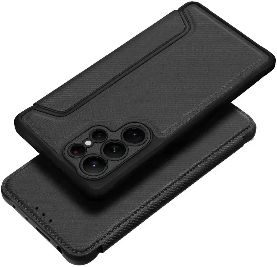 Fusion Accessories „Razor Book“ dėklas Xiaomi Redmi 12C Juodas