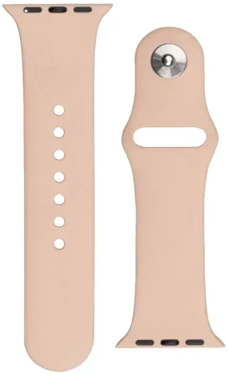 Fusion Accessories 42/ 44/ 45 Rose Silicone Strap