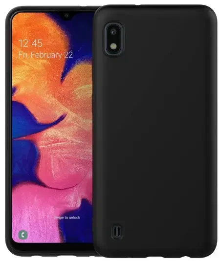 Fusion Accessories „Minkštas matinis galinis dėklas Galaxy A25 5G“ juodas