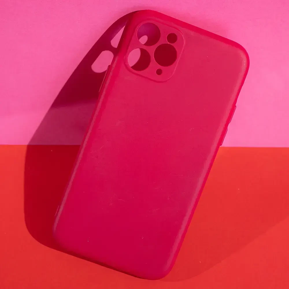 „Fusion Accessories“ minkštas matinis telefono dėklas „Fusion“, skirtas „iPhone 14“, rožinis