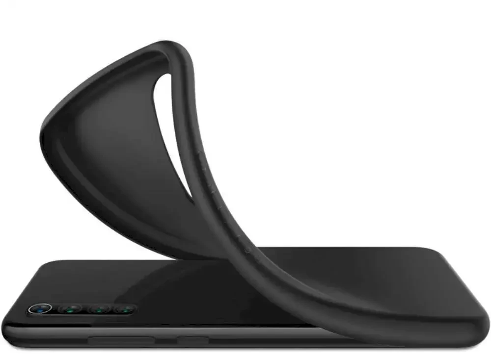 „Fusion Accessories“ minkštas matinis galinis dėklas „Xiaomi Poco M3 Pro 4G/5G“ juodas