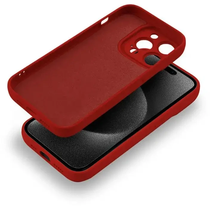 „Fusion Accessories“ „Fusion Softy“ apsauginis telefono dėklas, skirtas „Samsung Galaxy A14 4G“ (A145) | „A14 5G“ (A146), raudonas