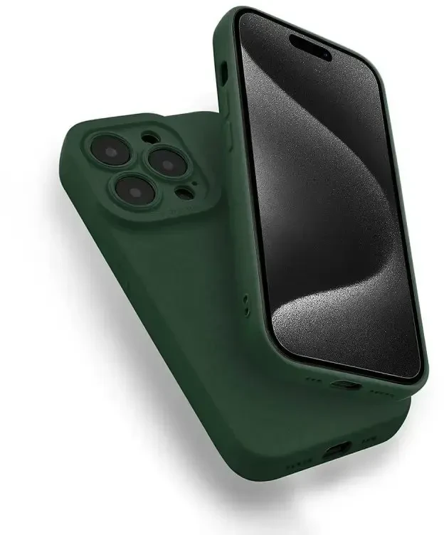 „Fusion Accessories“ „Fusion Softy“ apsauginis silikoninis dėklas, skirtas „Xiaomi Redmi Note 11 4G“ žalias