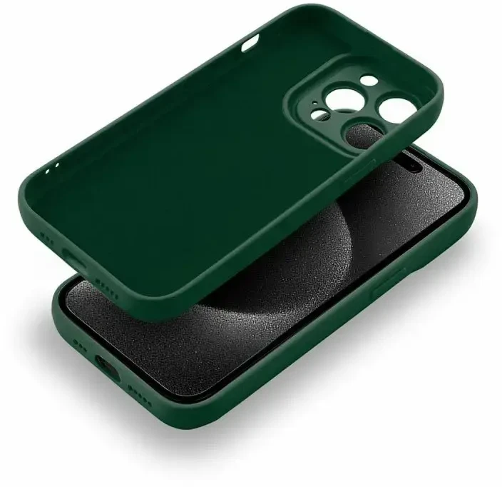 „Fusion Accessories“ „Fusion Softy“ apsauginis silikoninis dėklas, skirtas „Xiaomi Redmi Note 12 Pro+“ žalias