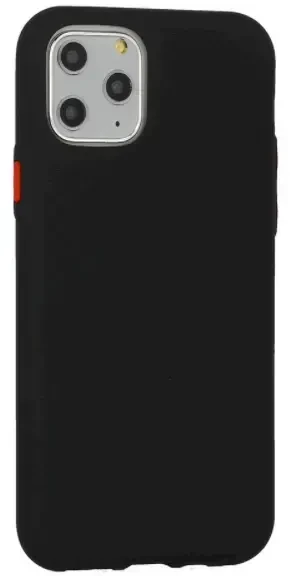 Fusion Accessories "Solid Silikoninis dėklas Galaxy A21s" Juodas