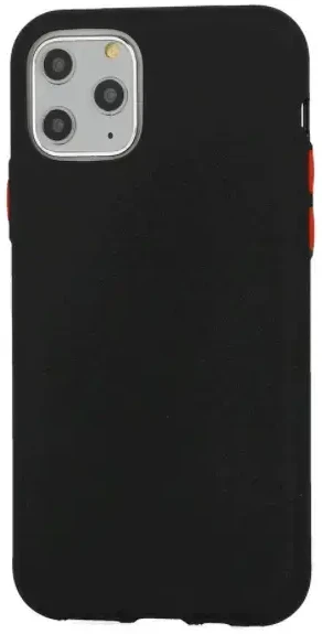Fusion Accessories Fusion Solid Silikoninis dėklas skirtas Samsung G985 Galaxy S20 Plus juodas