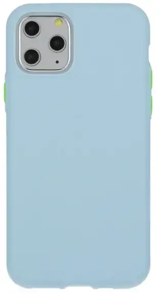 Fusion Accessories Fusion Solid Case Silikoninis dėklas skirtas Apple iPhone 11 Pro šviesiai mėlynas