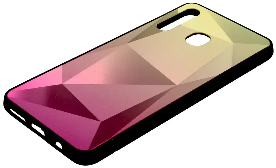 Dėklas Fusion Accessories Fusion Priedai "Stone Ombre Back Case Apple iPhone 11 Pro" Geltona-rožinė