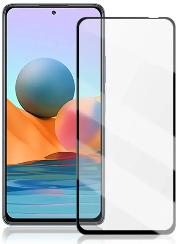 Fusion Accessories "5D Full Glue Tempered Glass Xiaomi Redmi Note 10 Pro" Juodas