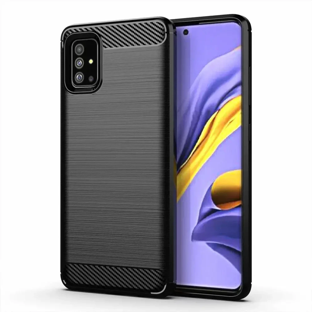 Fusion Accessories Silikoninis dėklas Fusion Trust Back skirtas Samsung A146B Galaxy A14 5G juodas
