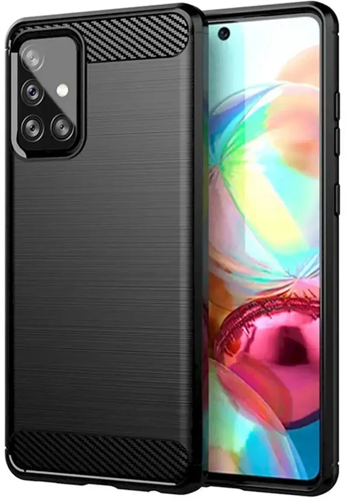 „Fusion Accessories“ „Trust“ galinis dėklas „Galaxy A72“ Juodas