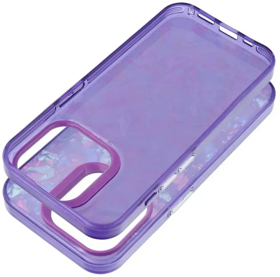 Fusion Accessories Fusion Tutti Frutti telefono dėklas iPhone 16 Pro Max violetinė