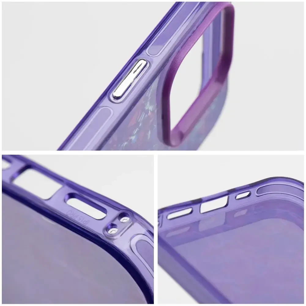 Fusion Accessories Fusion Tutti Frutti telefono dėklas iPhone 16 Pro Max violetinė