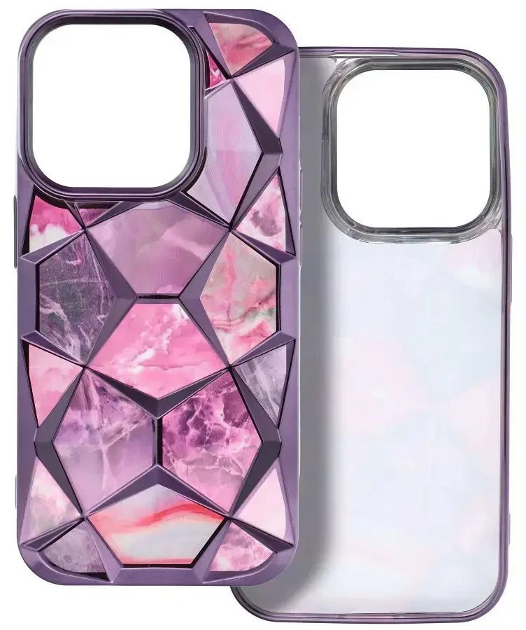 Fusion Accessories Fusion Twinkli telefono dėklas, skirtas iPhone 16, violetinis