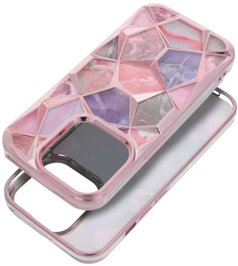 „Fusion Accessories“ „Fusion Twinkli“ telefono dėklas, skirtas „iPhone 16“, rožinis