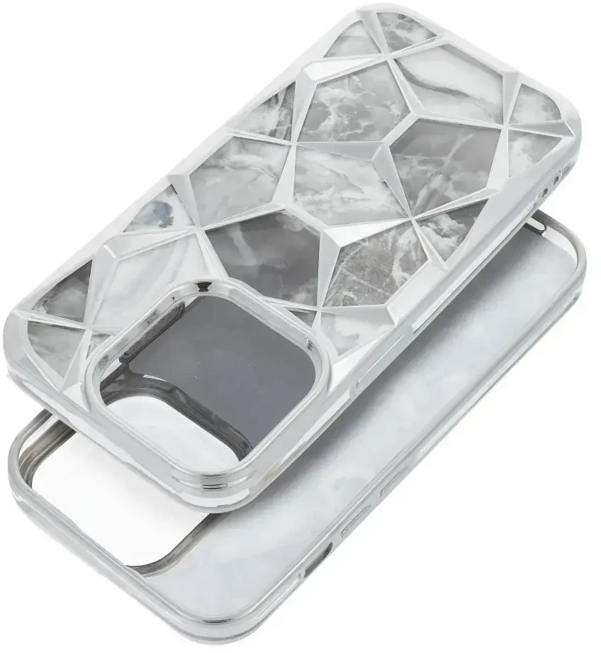 „Fusion Accessories“ „Fusion Twinki“ telefono dėklas, skirtas „iPhone 16“ sidabrinis