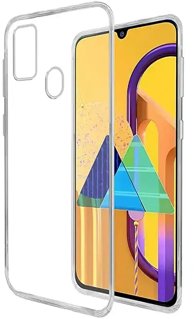 Fusion Accessories Fusion ultra 0,3 mm apsauginis silikoninis dėklas skirtas Samsung M215 Galaxy M21 skaidriam
