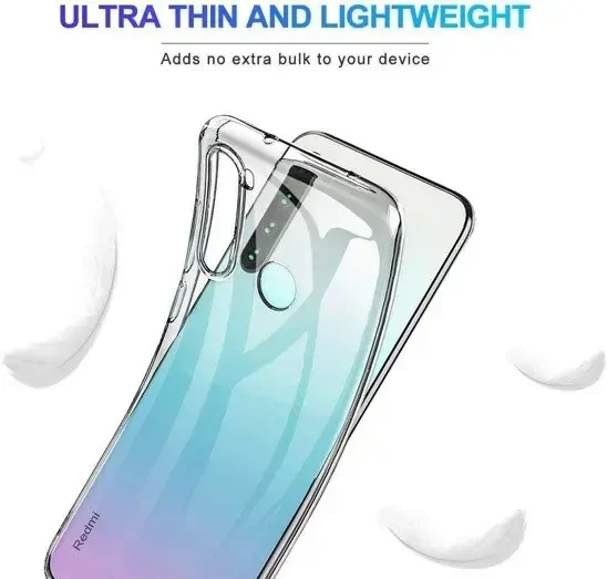 „Fusion Accessories“ „Fusion Ultra“ galinis dėklas, 1 mm apsauginis silikoninis dėklas, skirtas „Xiaomi Redmi 9C“, permatomas