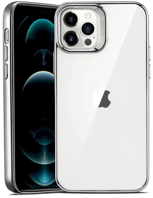 Fusion Accessories Fusion Ultra galinis dėklas 1 mm apsauginis silikoninis dėklas, skirtas Apple iPhone 13 Pro Max skaidrus
