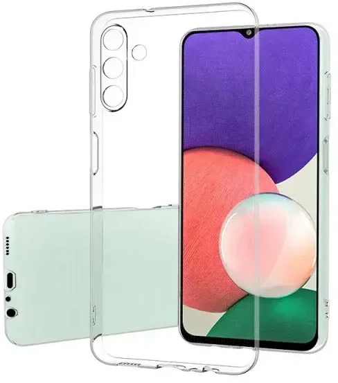 Fusion Accessories Fusion Ultra Back dėklas 1 mm apsauginis silikoninis dėklas skirtas Samsung A136 | A047 Galaxy A13 5G | A04S skaidriam