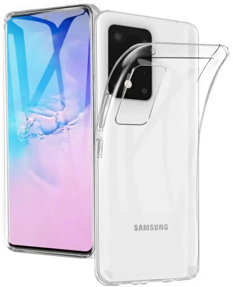 Fusion Accessories Fusion Ultra Back 2 mm apsauginis silikoninis dėklas, skirtas Samsung G988 Galaxy S20 Ultra | S20 Ultra 5G skaidriam
