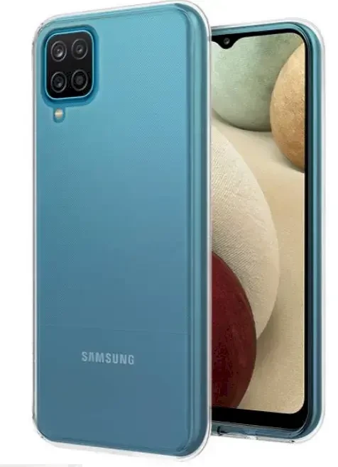 Fusion Accessories Fusion Ultra Back dėklas 2 mm apsauginis silikoninis dėklas skirtas Samsung A125 | M127 Galaxy A12 | M12 skaidriam