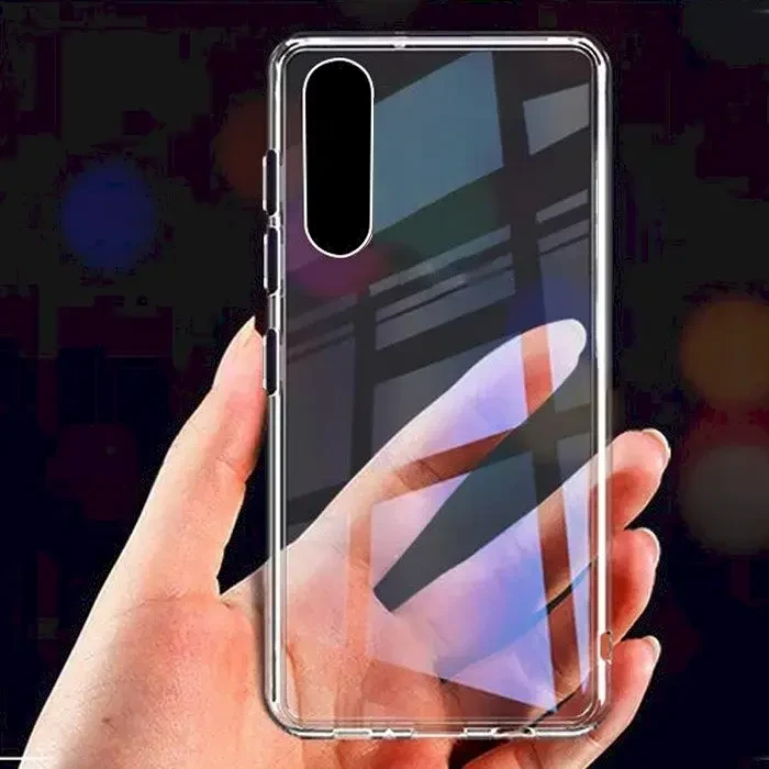 „Fusion Accessories“ „Fusion Ultra Back Case 2 mm Protect“ silikoninis dėklas, skirtas „Samsung A202 Galaxy A20e“ permatomas