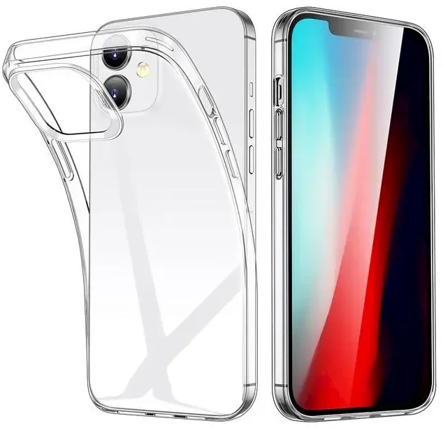 Fusion Accessories Fusion Ultra galinis dėklas 2 mm apsauginis silikoninis dėklas skirtas Apple iPhone 12 Pro Max Transparent
