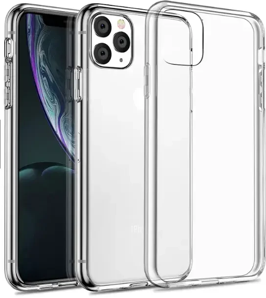 Fusion Accessories Fusion Ultra galinis dėklas 0,3 mm apsauginis silikoninis dėklas Apple iPhone 11 Pro Max skaidriam