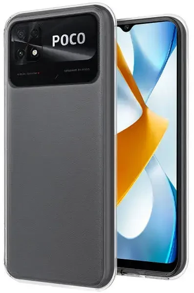 Dėklas Fusion Accessories "Ultra Back Case 1 mm Xiaomi Poco C40" Transparent