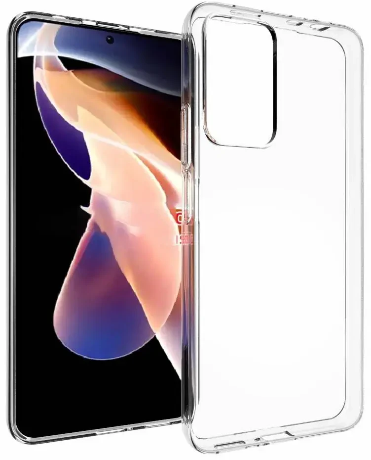 Fusion Accessories „Vega Fusion Ultra“ galinis dėklas, 1 mm silikoninis apsauginis dangtelis, skirtas „Xiaomi Redmi 12C Redmi 11a“, skaidrus