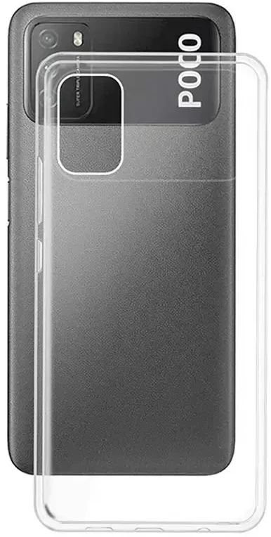 Fusion Accessories Fusion ultra case 1 mm silikoninis dėklas Xiaomi Poco M3 Pro 4G | 5G skaidrus