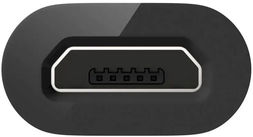 Fusion Accessories Fusion Priedai Fusion universalus adapteris Mikro USB prie USB Type-C (USB-C) jungtis Juodas