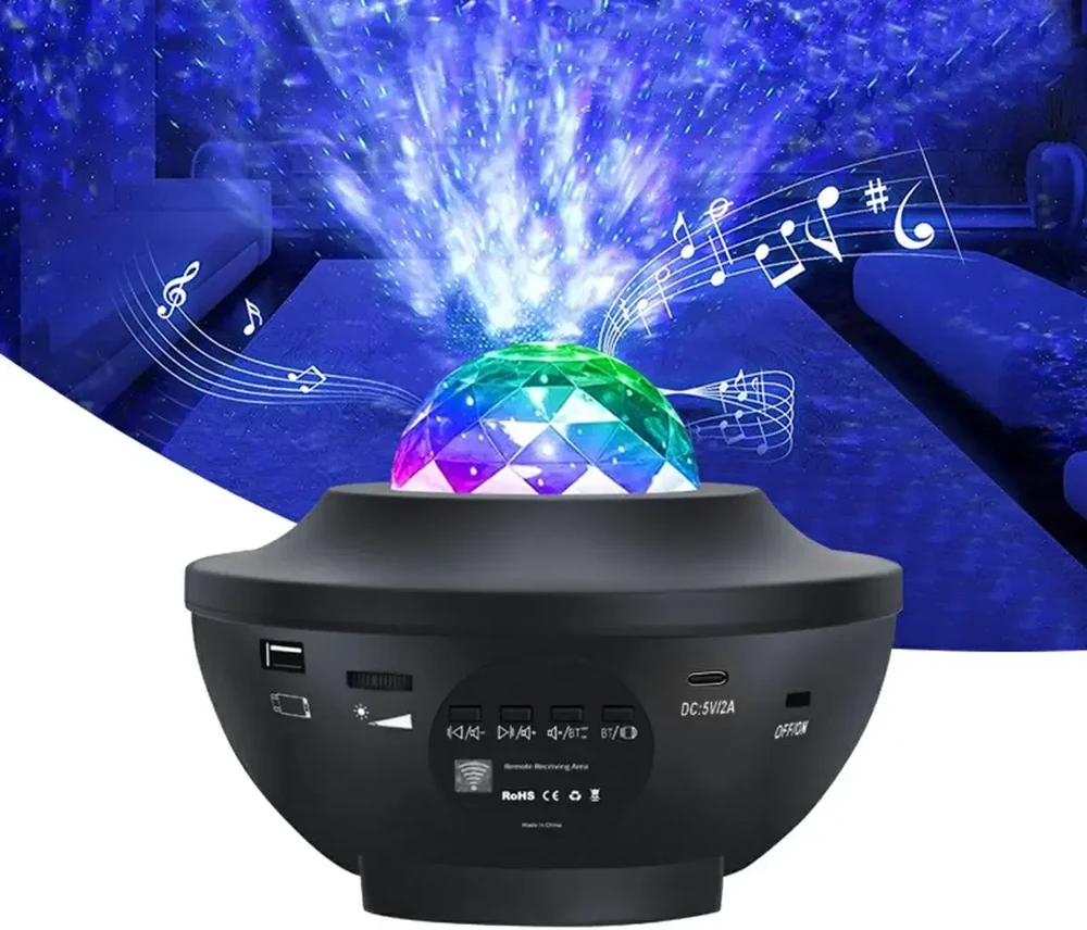 Fusion Accessories Fusion V3 disko lempa su nuotolinio valdymo pulteliu