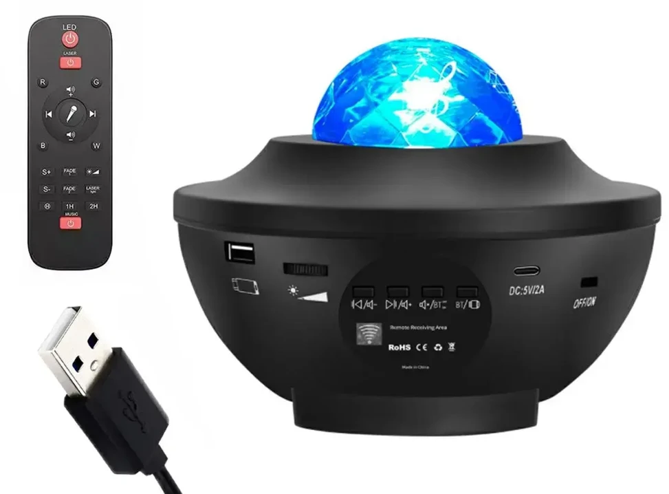 Fusion Accessories Fusion V3 disko lempa su nuotolinio valdymo pulteliu