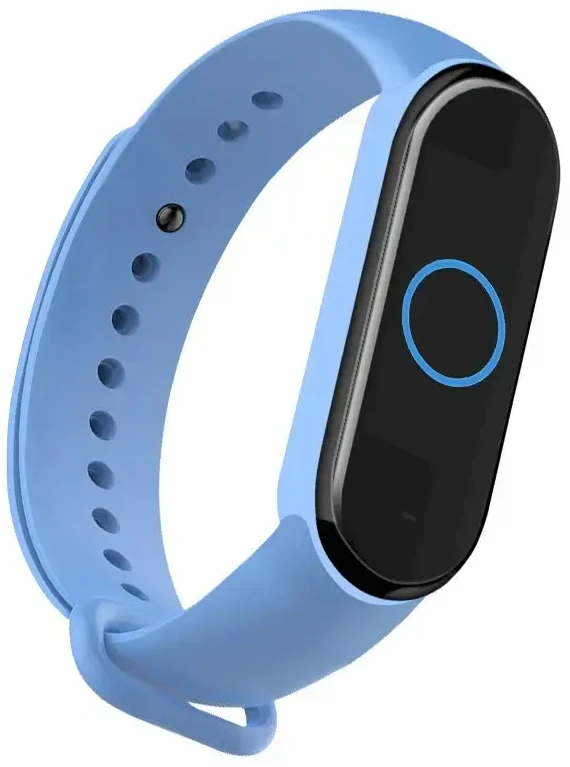 Fusion Accessories Wave smartwatch strap for Xiaomi Mi Band 5/6 | mėlynas