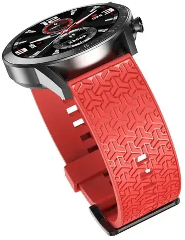 „Fusion Accessories“ Y formos išmaniojo laikrodžio dirželis, skirtas „Samsung Galaxy Watch“ (46 mm) | Silikoninis | raudonas