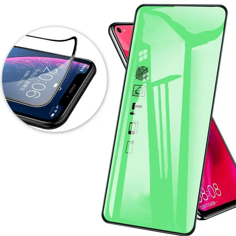 „Fusion Accessories“ „Keraminis stiklo 5D ekrano apsauginis dėklas Xiaomi Redmi Note 12 4G/5G“ Juodas